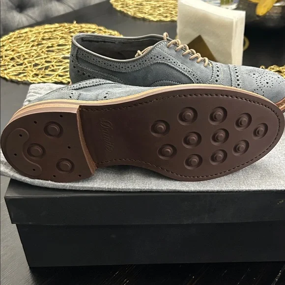 Allen Edmonds Mens Strandmok Oxford Slate 7.5 3E - Picture 9 of 10